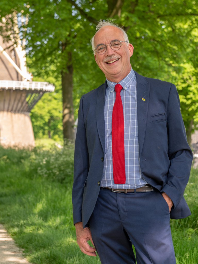 Foto voormalig burgemeester Jan-Frans Mulder