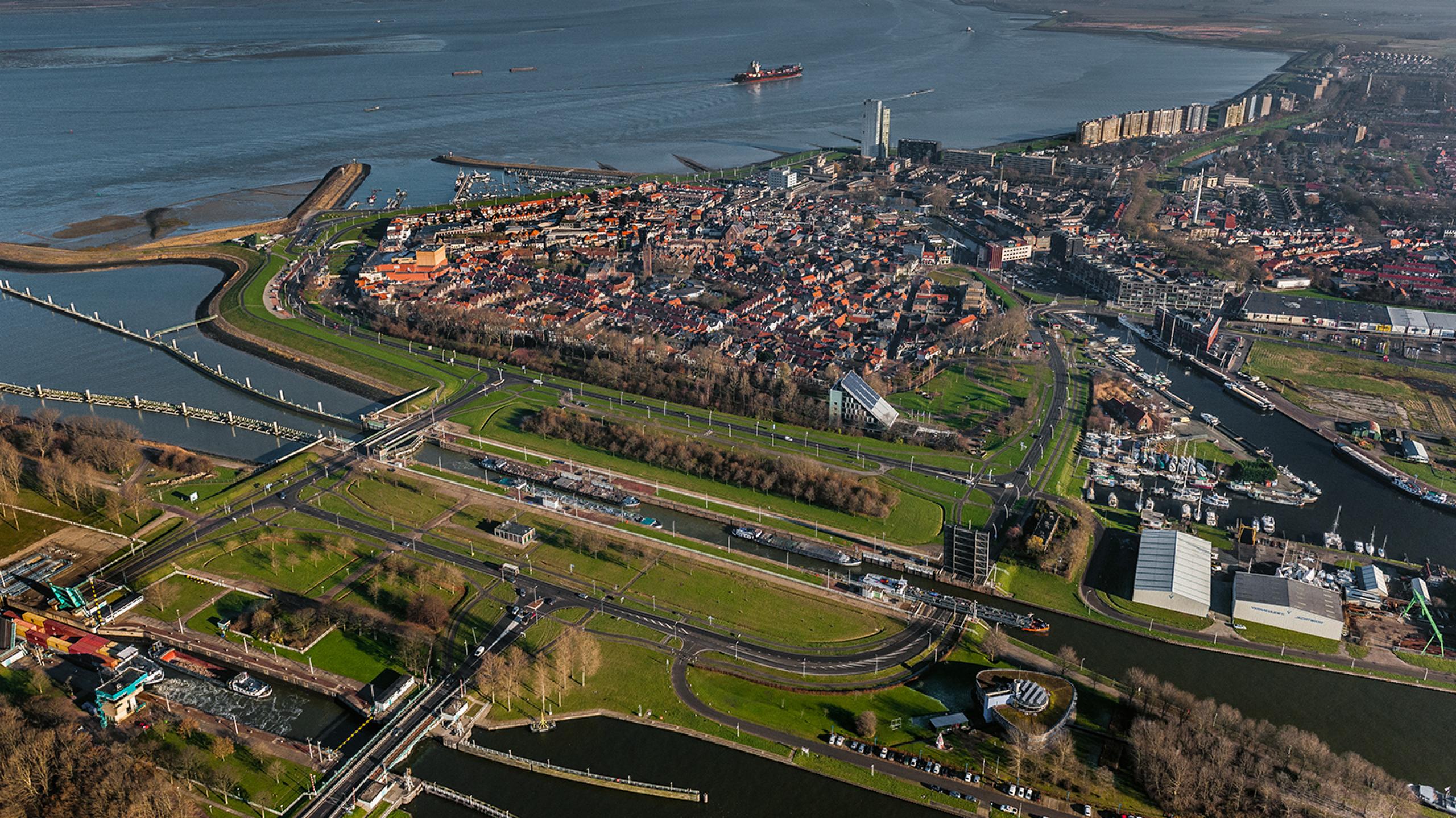 Luchtfoto Terneuzen