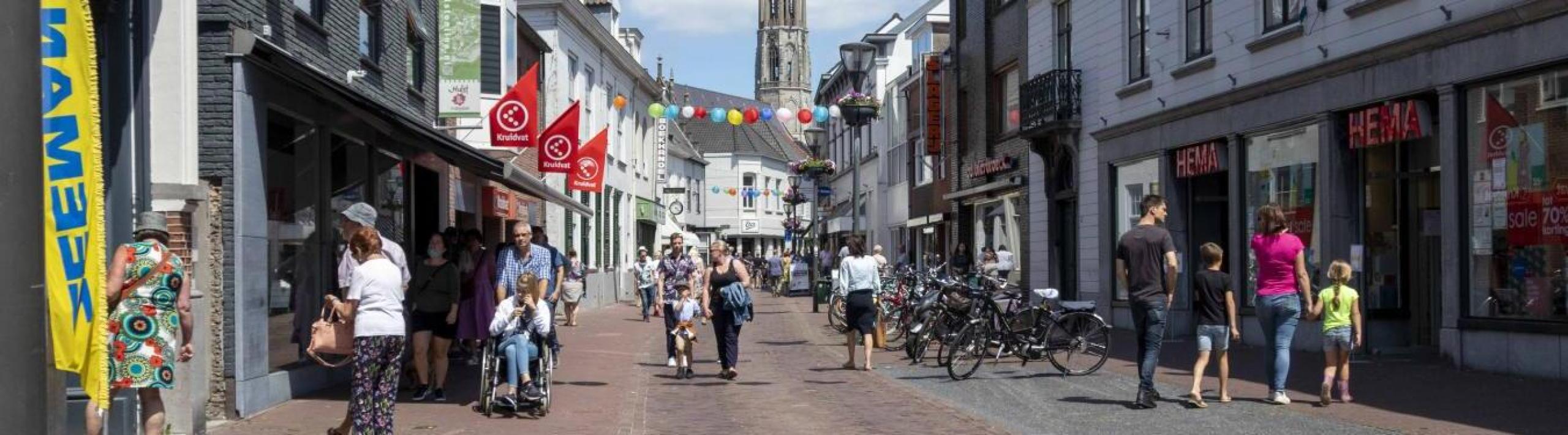 Winkelstraat in Hulst