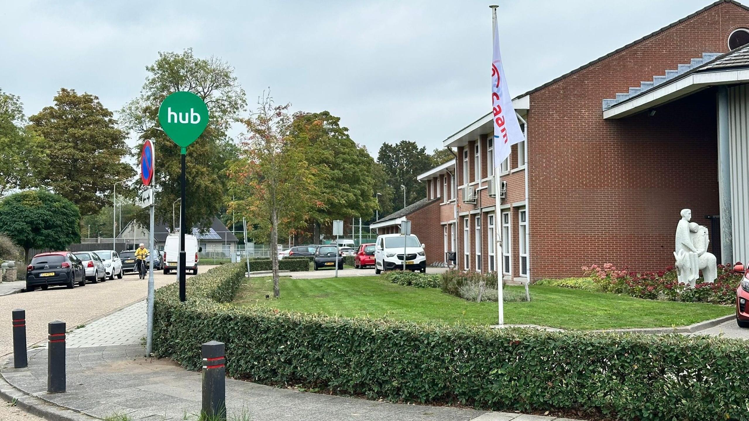 Een Hub bij de polikliniek in Hulst