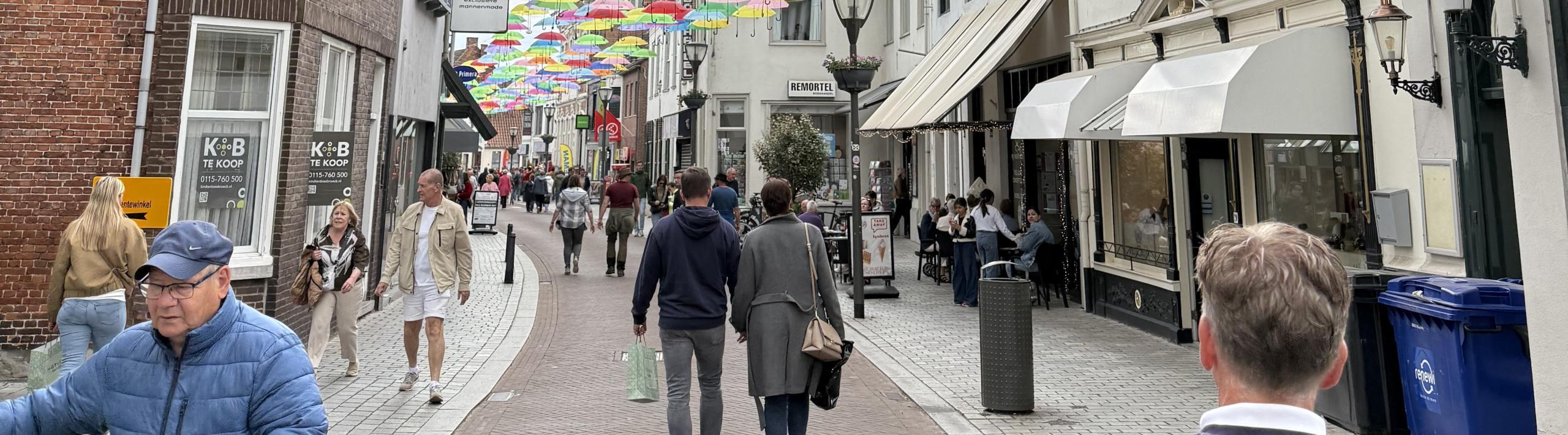 Winkelstraat in Hulst