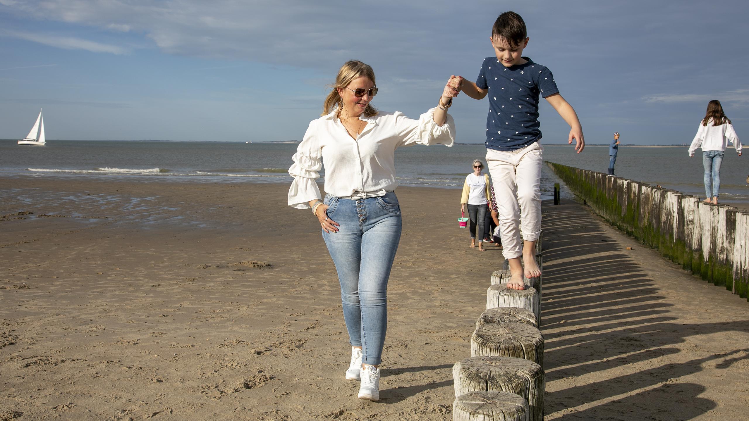 Strand in Zeeuws-Vlaanderen